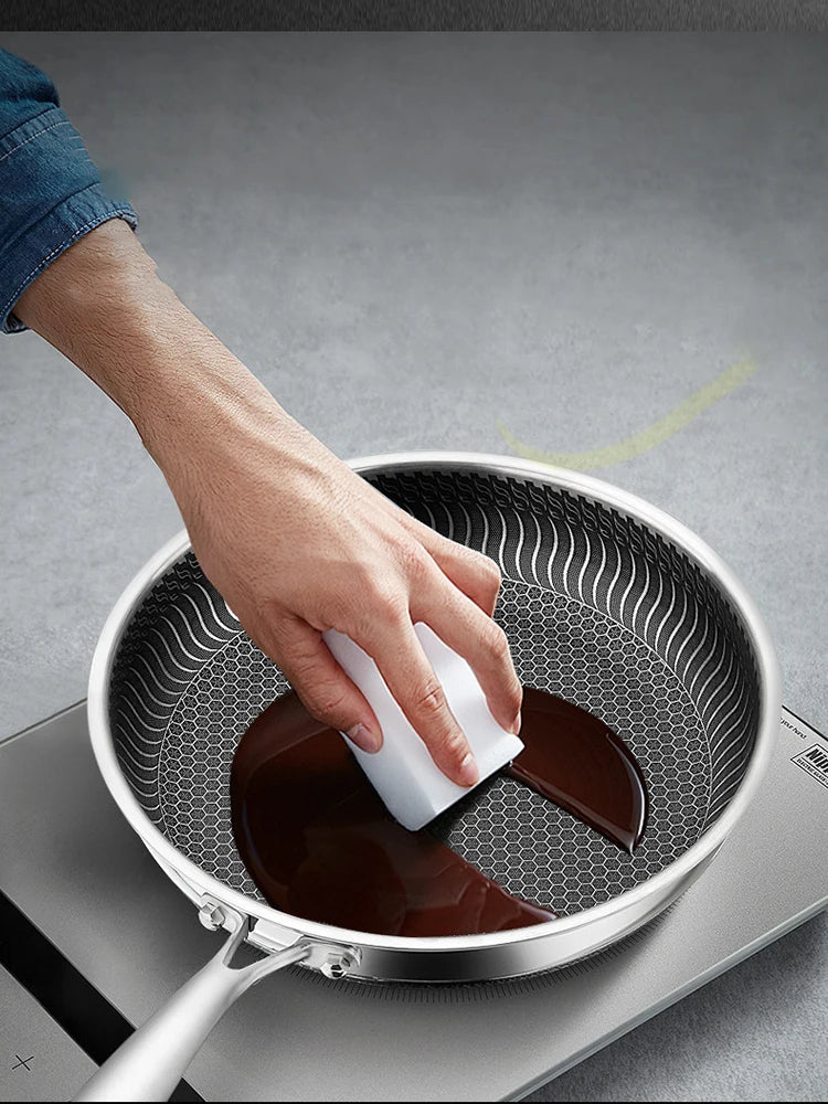 Wokpanne i rustfritt stål - Til Kjøkkenet