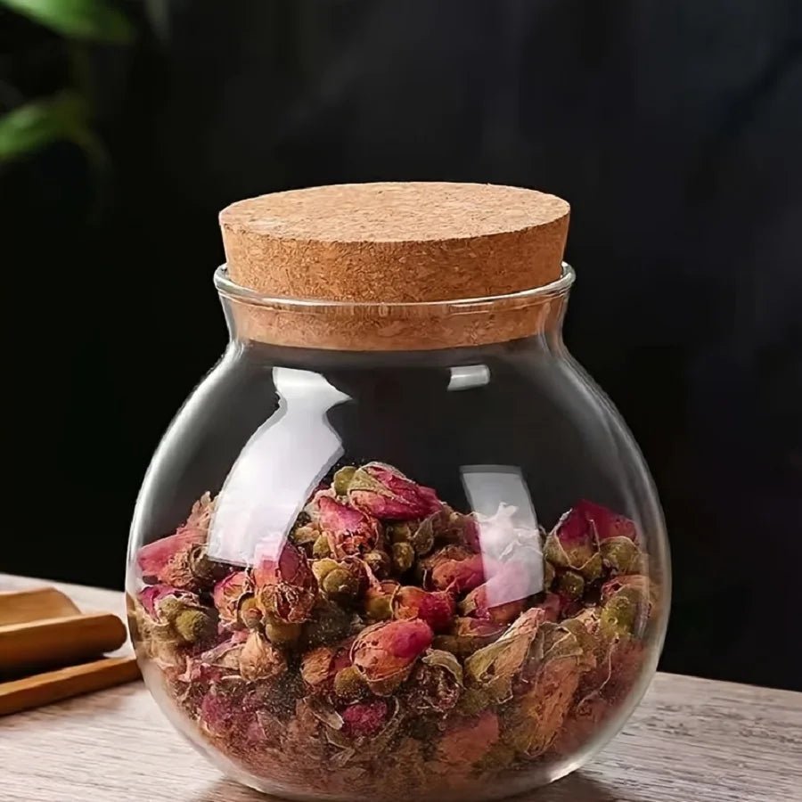 Glasskrukker med korklokk – 1 stk, produktbilde 6