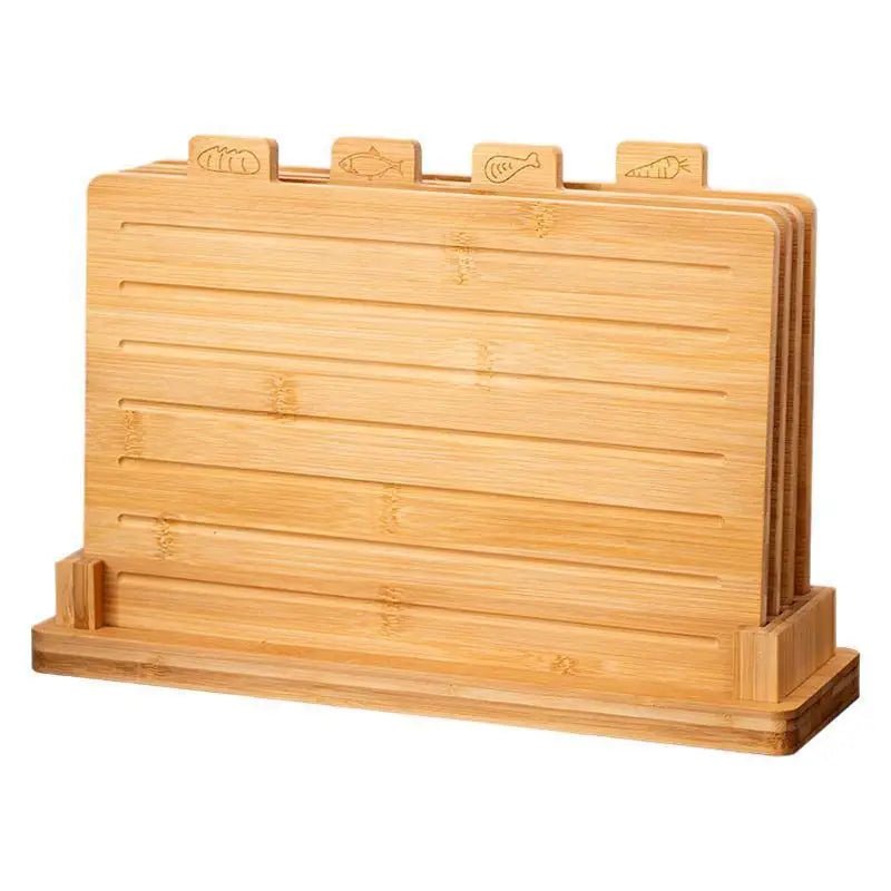 Four boards and a holder.