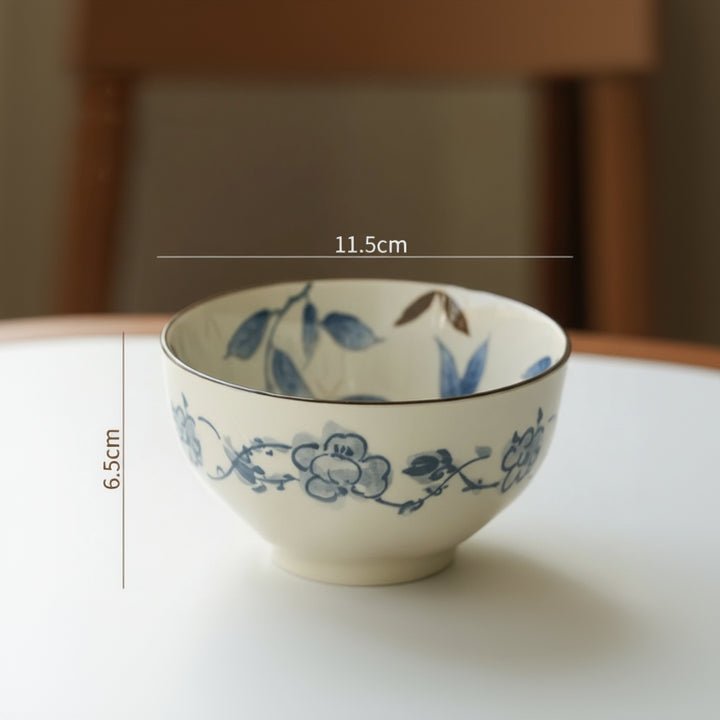 Serveringsservise med blått mønster - Til Kjøkkenet