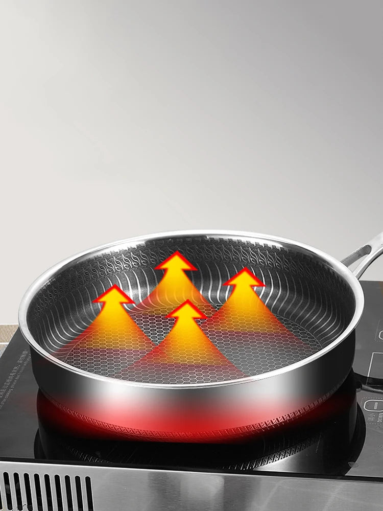 Wokpanne i rustfritt stål - Til Kjøkkenet