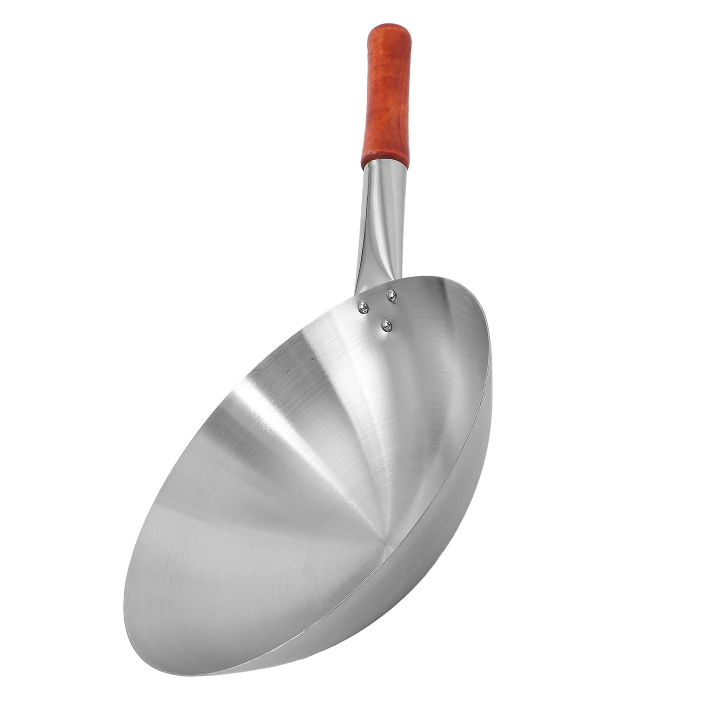 Asiatisk wokpanne i rustfritt stål - Til Kjøkkenet