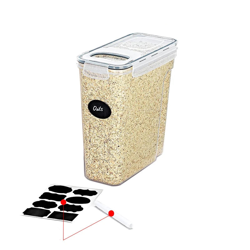 Oppbevaringsbokser 4L med lokk - Til Kjøkkenet