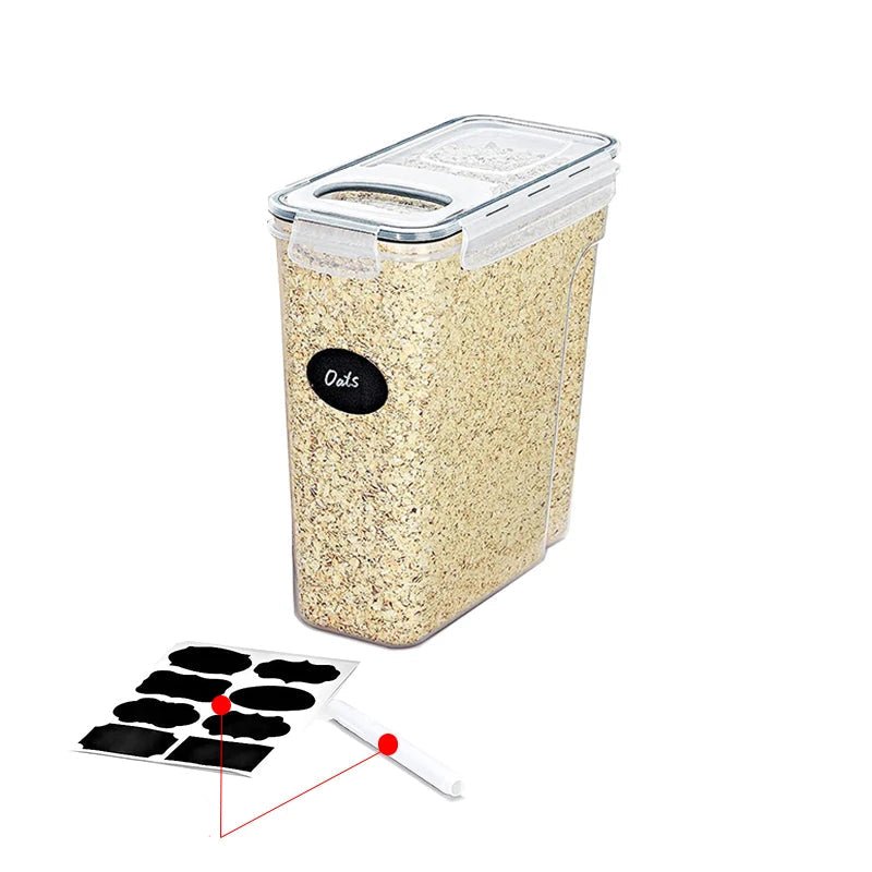 Oppbevaringsbokser 4L med lokk - Til Kjøkkenet