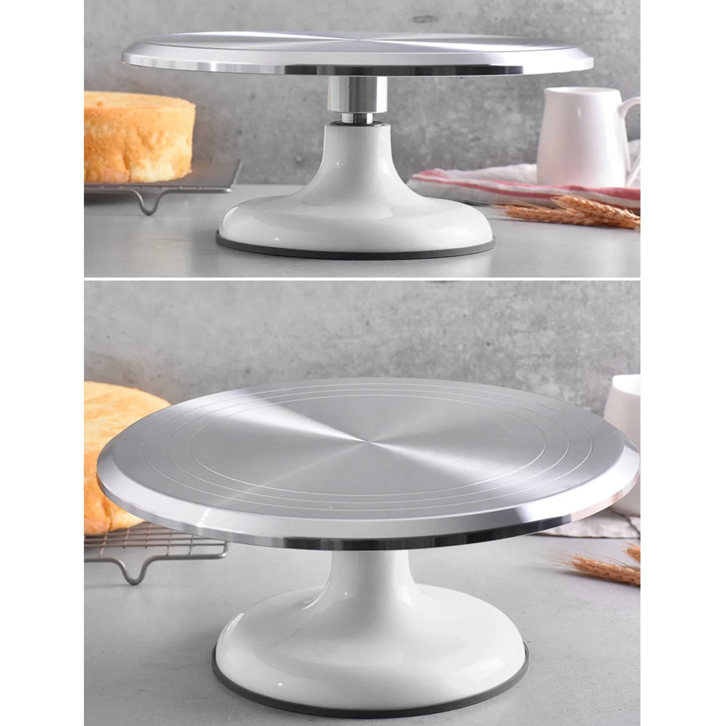 Roterende kakefat – 25 cm - Til Kjøkkenet