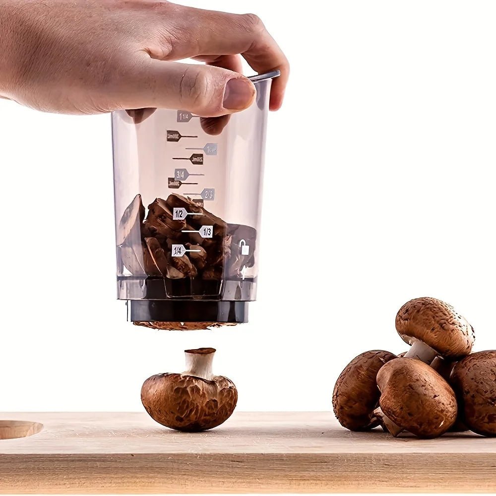 Grønnsakskutter med kopp – produktbilde 3