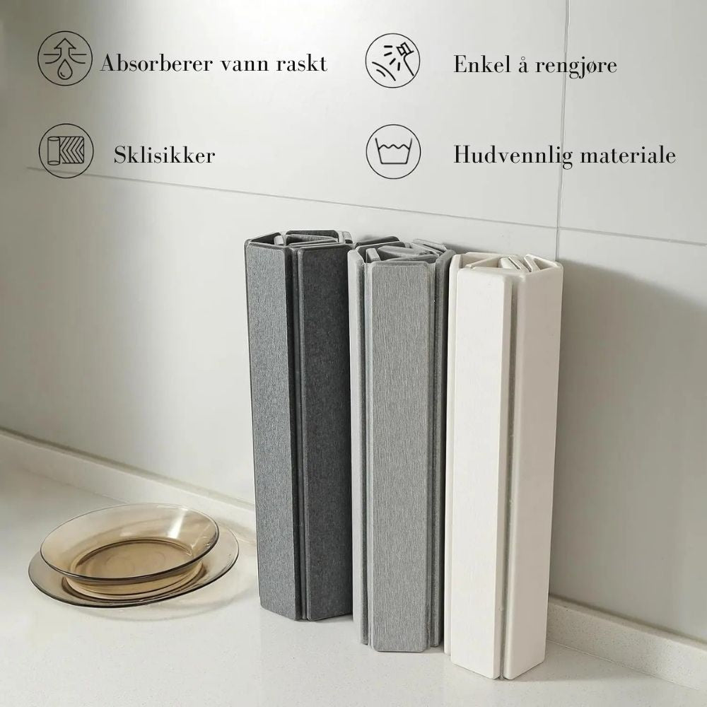 Hurtigtørkende steinmatte