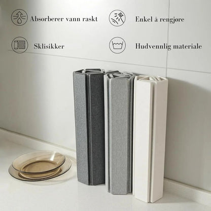 Hurtigtørkende steinmatte