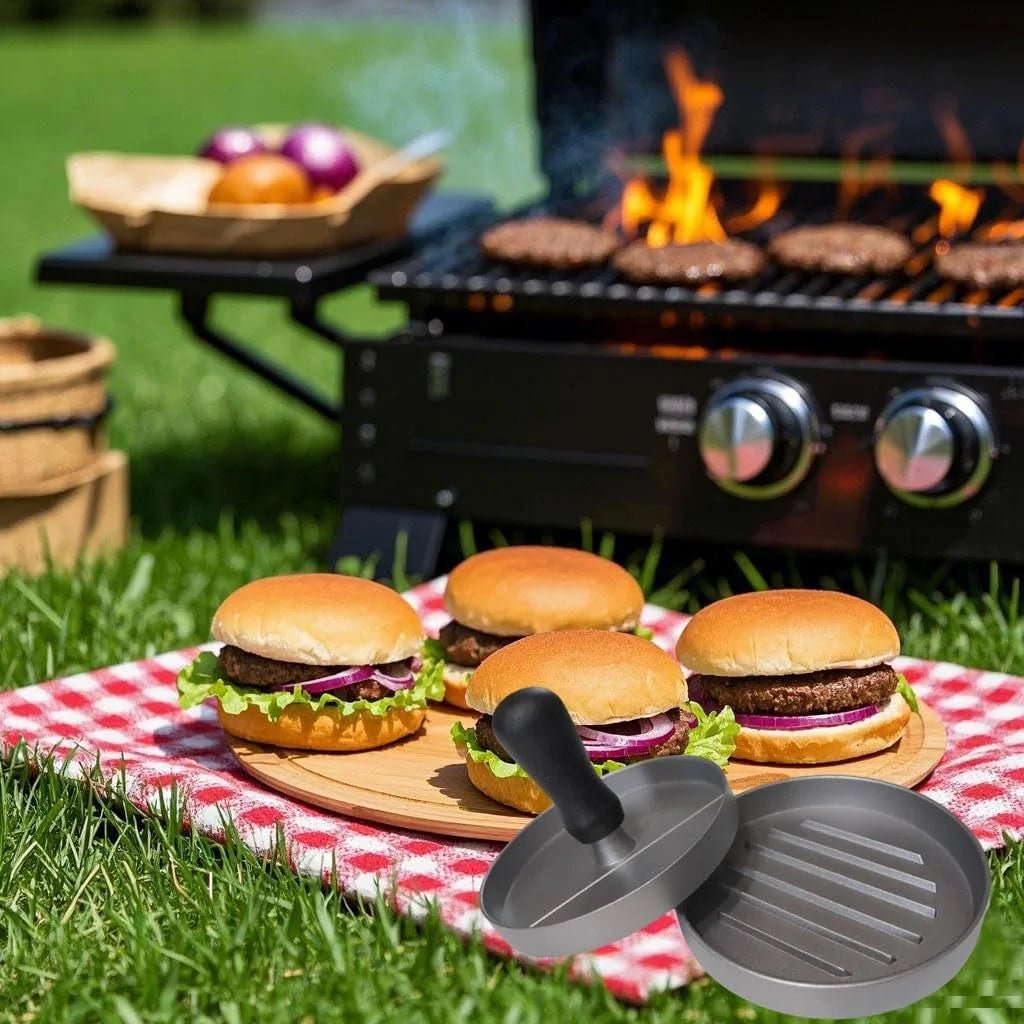 Burgerpresse til grill og kjøkken - Til Kjøkkenet