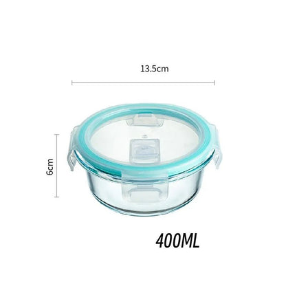 Matboks i borosilikatglass med tett lokk - Til Kjøkkenet