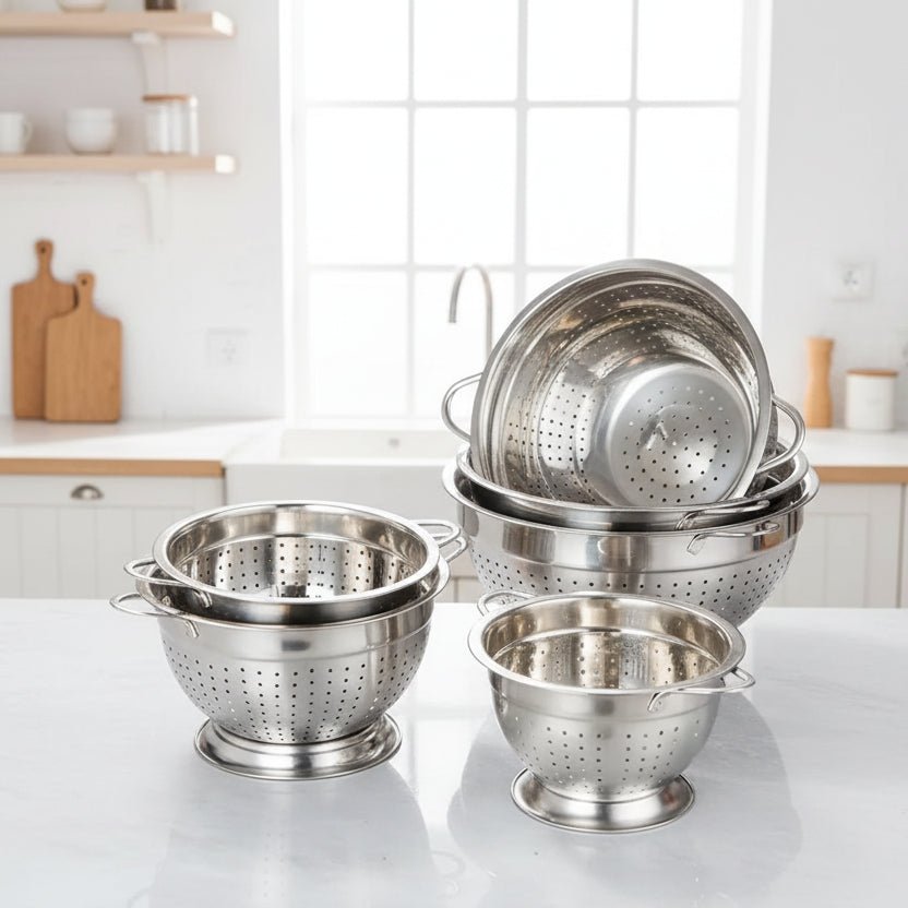 Dørslag i rustfritt stål - Til Kjøkkenet