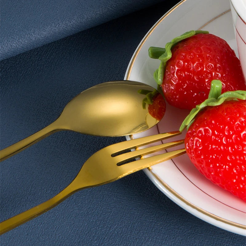 Christmas Spoon Forks Stainless Steel Coffee Spoon Christmas Tree Elk Tiny Stirring Spoons Party Tableware Ornaments Gifts Kids - Til Kjøkkenet