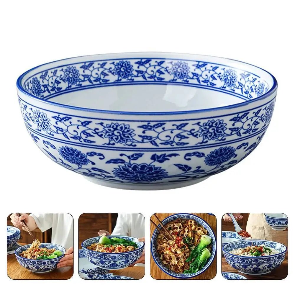 Aomi blå keramikkskål - Til Kjøkkenet