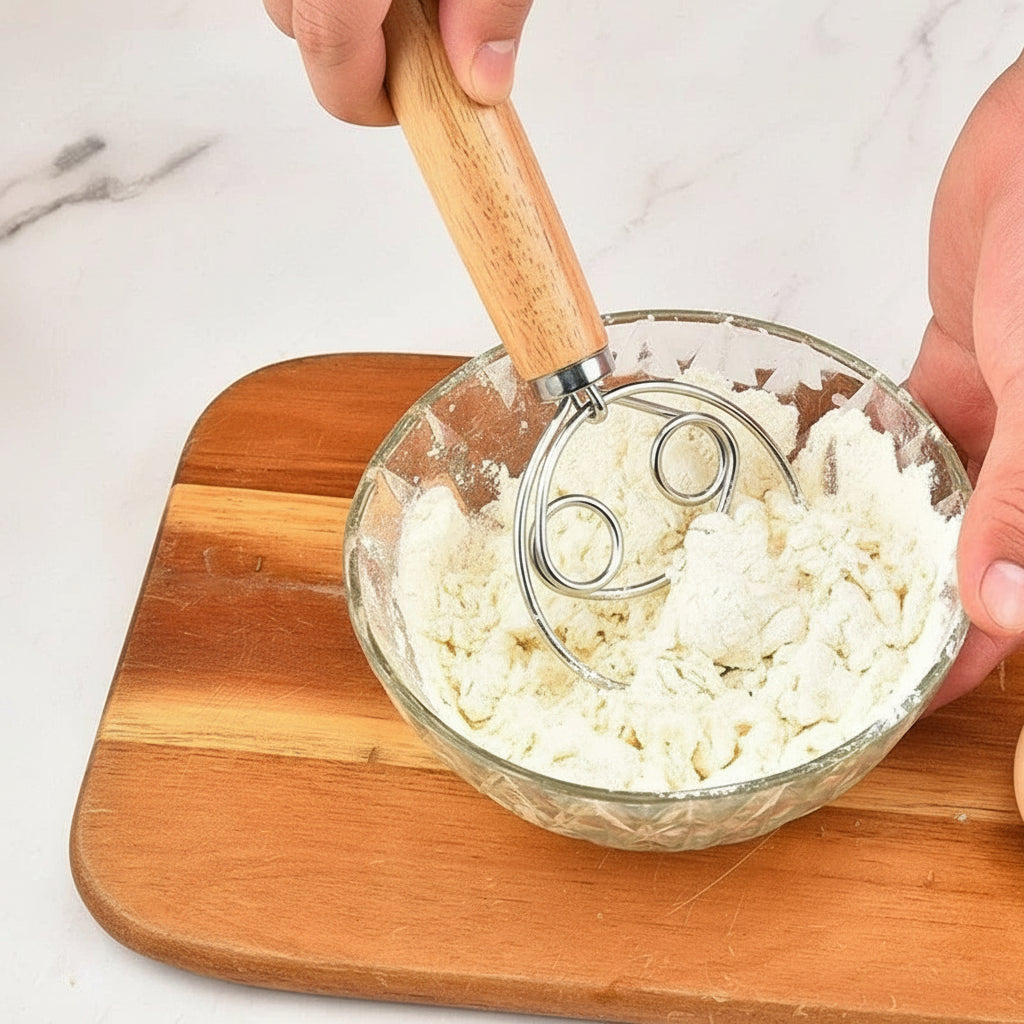 Deigvisp i rustfritt stål