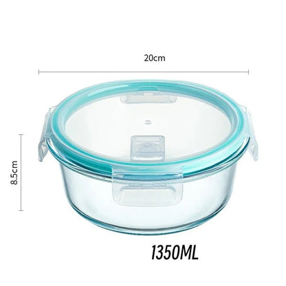 Matboks i borosilikatglass med tett lokk - Til Kjøkkenet