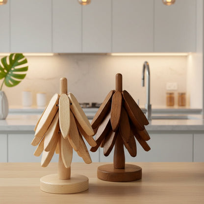 Gryteunderlag i bambus - Til Kjøkkenet