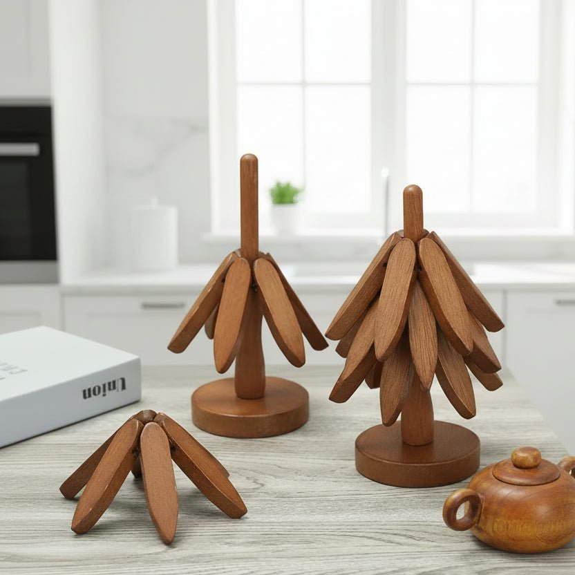 Gryteunderlag i bambus - Til Kjøkkenet