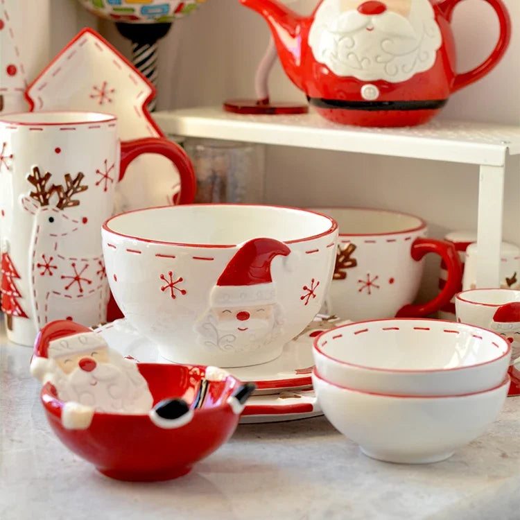 Juleskål i keramikk