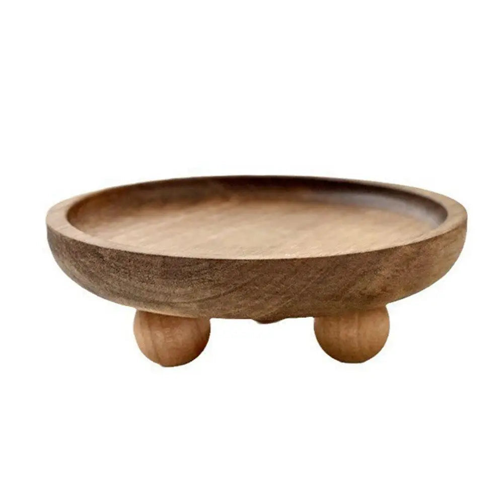 Hevet serveringsbrett i tre