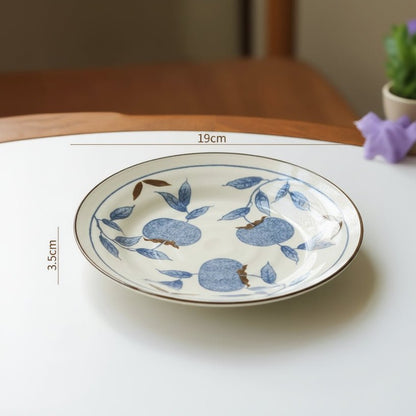 Serveringsservise med blått mønster - Til Kjøkkenet