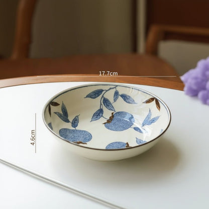 Serveringsservise med blått mønster - Til Kjøkkenet