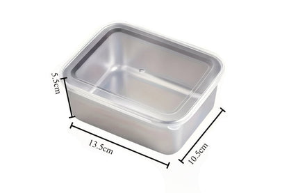 Matbokser i rustfritt stål – 5 pakning - Til Kjøkkenet