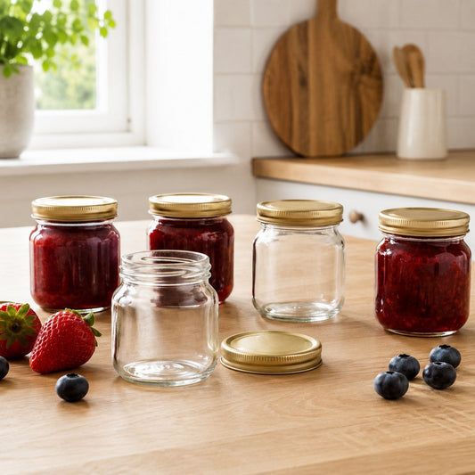 Småglass til syltetøy og kryd… – 6 stk 100 ml - A, 6 stk 150 ml, 6 stk 200 ml - A, 6 stk 240 ml, 6 stk 250 ml, 6 stk 300 ml, 6 stk 380 ml, 6 stk 500 ml, 6 stk 75 ml, produktbilde 1