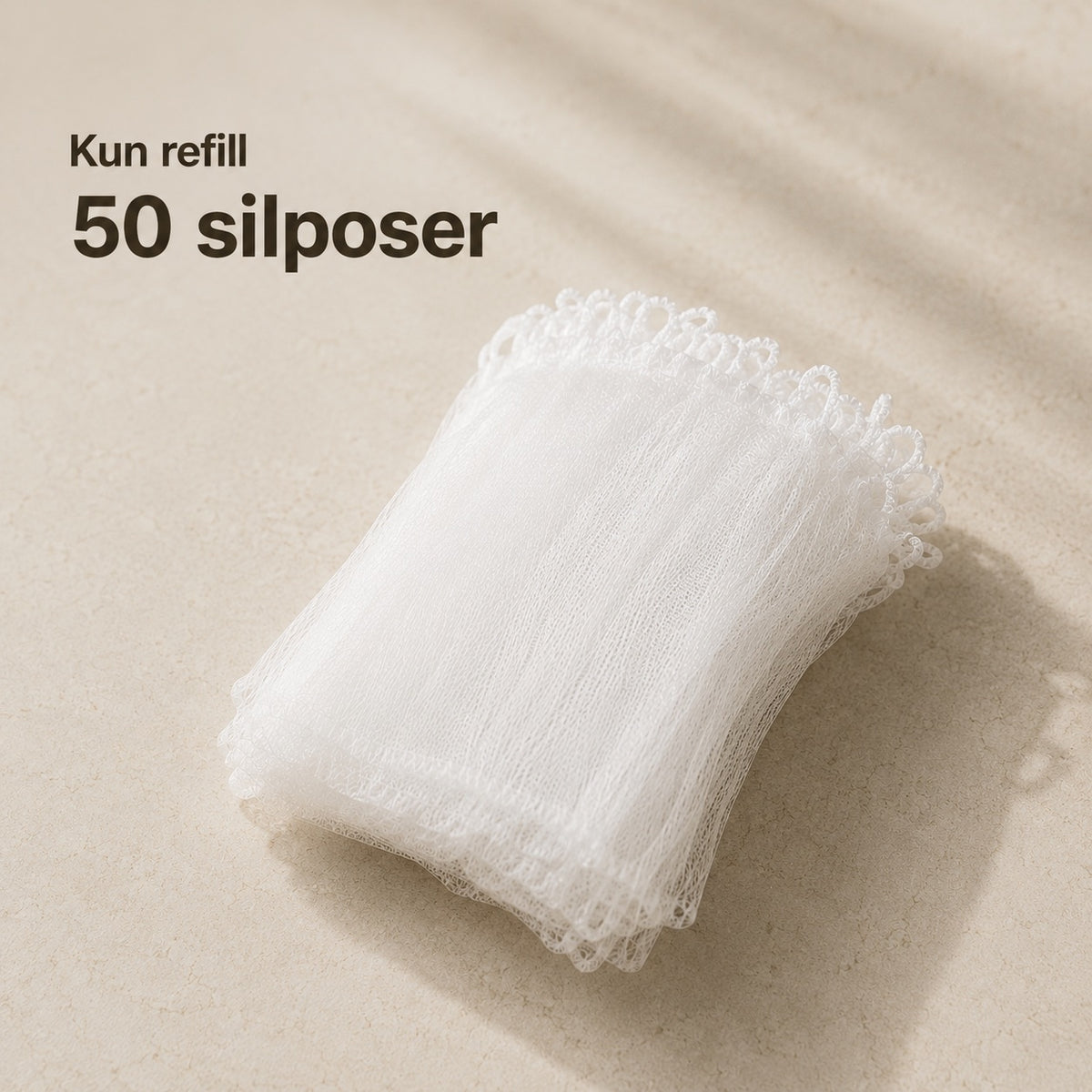 SlukRen – kun refill med 50 filterposer