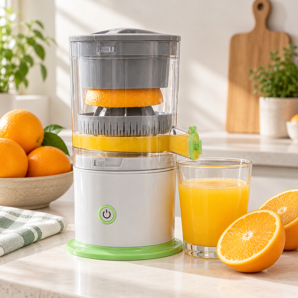 Automatisk juicepresser - Til Kjøkkenet