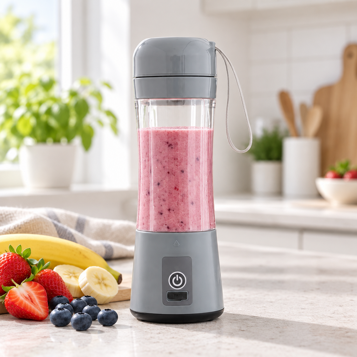 Bærbar koppblender, 380 ml - Til Kjøkkenet
